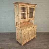 26954 Buffetschrank Schrank Jugendstil 1900 Massiv Kiefer Antik von Nostalgiepalast