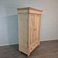 27012 Schrank Kleiderschrank Jugendstil 1900 Massiv Kiefer Antik 27012 Schrank Kleiderschrank Jugendstil 1900 Massiv Kiefer Antik von Nostalgiepalast