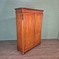 27061 Kleiderschrank Schrank Biedermeier 1850 Mahagoni Furniert Antik 27061 Kleiderschrank Schrank Biedermeier 1850 Mahagoni Furniert Antik von Nostalgiepalast