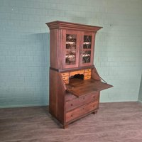 27394 Sekretär Biedermeier 1820 Massiv Eiche Antik 27394 Sekretär Biedermeier 1820 Massiv Eiche Antik von Nostalgiepalast