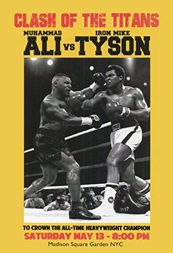 Ali vs. Tyson Nostalgisches gewölbtes starkes Metall-Blechschild, 20 x 30 x 1 cm Ali vs. Tyson Nostalgisches gewölbtes starkes Metall-Blechschild, 20 x 30 x 1 cm von Nostalgische Welten Andreas Schmidt