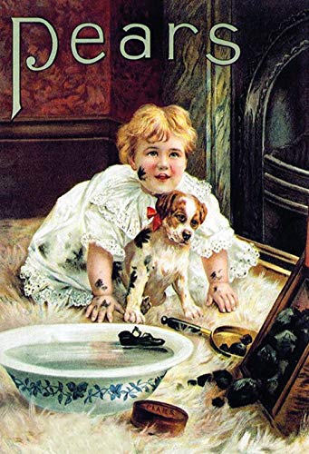 Pears Soap Little Girl and Dog Nostalgisches gewölbtes starkes Metall-Blechschild, 20 x 30 x 1 cm Pears Soap Little Girl and Dog Nostalgisches gewölbtes starkes Metall-Blechschild, 20 x 30 x 1 cm von Nostalgische Welten Andreas Schmidt