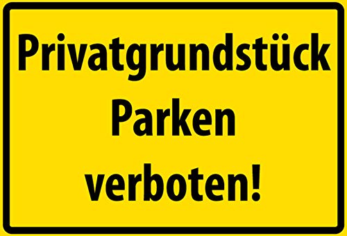 Privatgrundstück Parken verboten ! No Parking Private Nostalgisch gewölbt starkes Metall-Blechschild Pub Schild 20 x 30 x 1 cm Privatgrundstück Parken verboten ! No Parking Private Nostalgisch gewölbt starkes Metall-Blechschild Pub Schild 20 x 30 x 1 cm von Nostalgische Welten Andreas Schmidt