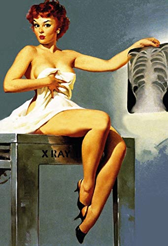 Röntgen Röntgen Pin Up Girl Nostalgisches gewölbtes starkes Metall-Blechschild Pub Schild 20 x 30 x 1 cm Röntgen Röntgen Pin Up Girl Nostalgisches gewölbtes starkes Metall-Blechschild Pub Schild 20 x 30 x 1 cm von Nostalgische Welten Andreas Schmidt