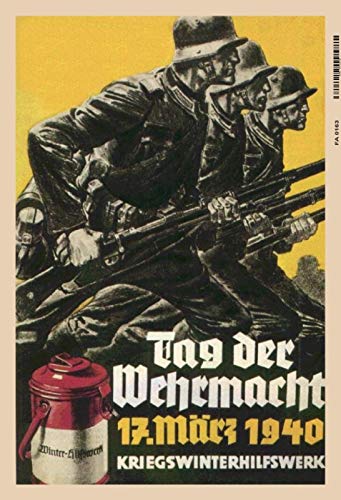 Tag der Wehrmacht 1940 Motiv 3 Nostalgie gewölbt starkes Metall Blechschild Pub Schild 20,0 cm x 30,0 cm x 1,0 cm Tag der Wehrmacht 1940 Motiv 3 Nostalgie gewölbt starkes Metall Blechschild Pub Schild 20,0 cm x 30,0 cm x 1,0 cm von Nostalgische Welten Andreas Schmidt
