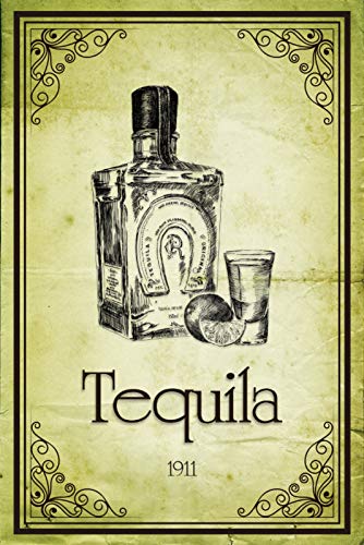 Tequila Bottle 1911 Bar Nostalgisches gewölbtes starkes Metall-Blechschild, 20 x 30 x 1 cm Tequila Bottle 1911 Bar Nostalgisches gewölbtes starkes Metall-Blechschild, 20 x 30 x 1 cm von Nostalgische Welten Andreas Schmidt