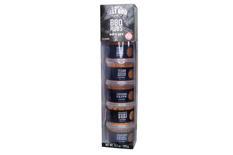 BBQ Rubs Giftset Rubs 5 x 75 G von Not Just BBQ