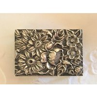 S. Kirk & Son Sterling Silber Match Box Cover ~ Repousse S. Kirk & Son Sterling Silber Match Box Cover ~ Repousse von NotBeforeJava