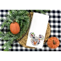 Happy Halloween, Herbst Deko Geschenk Küche Tee/Handtücher von NotSoCountryCrafts