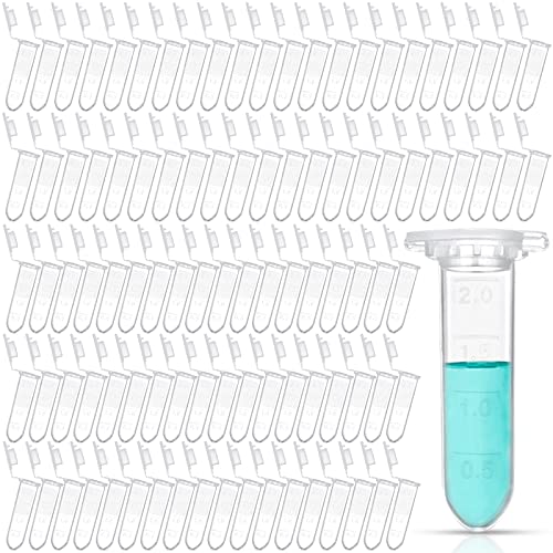 GZcaiyun 500 Stück Zentrifugenröhrchen 2ml, Reaktionsgefäße Stoffkapseln Transparent mit Deckel, für Test Aufbewahrung Verschiedener Gängiger Flüssiger Proben GZcaiyun 500 Stück Zentrifugenröhrchen 2ml, Reaktionsgefäße Stoffkapseln Transparent mit Deckel, für Test Aufbewahrung Verschiedener Gängiger Flüssiger Proben von Nothers