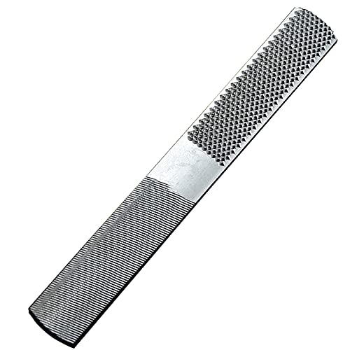 ARZER 4-in-1 Holzraspel, Flachholz-Raspel, Flachfräser, Halb- und Halbrohr-Holzraspel, Stahl, für Holzbearbeitung, Schleifen von Holz und Metall, 1 Stück, General, Selbstklebend ARZER 4-in-1 Holzraspel, Flachholz-Raspel, Flachfräser, Halb- und Halbrohr-Holzraspel, Stahl, für Holzbearbeitung, Schleifen von Holz und Metall, 1 Stück, General, Selbstklebend von Nothers
