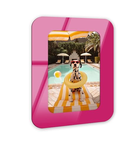 Coolest Spot Photography Wall Art – magentafarbener abgerundeter Acryl-Wandrahmen, 25,4 x 38,1 cm – skulpturelle dimensionale Wandkunst – Modern Decor von NOTORIART Coolest Spot Photography Wall Art – magentafarbener abgerundeter Acryl-Wandrahmen, 25,4 x 38,1 cm – skulpturelle dimensionale Wandkunst – Modern Decor von NOTORIART von NotoriArt