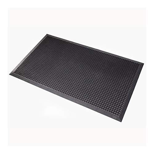 Notrax Mats for Professional Use Oct-O-Flex Abgeschrägte Outdoor Gummimatte, Schwarz, 1 von Notrax