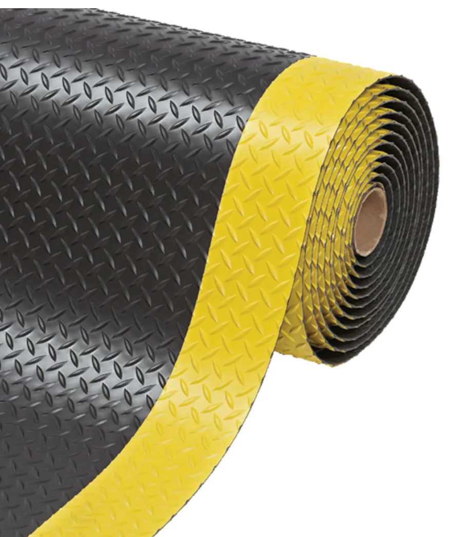 Anti-Ermüdungsmatte Schwarz/Gelb Saddle Trax®  979 Notrax von Notrax