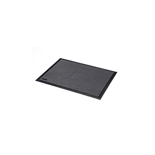 Notrax® 455 Skystep™ Ergonomische Gummimatte mit abgeschrägten Kanten 90cm x 120cm Schwarz von Notrax