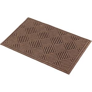 Notrax Robuste Aqua Dam Patentierte Eingangsmatte, 120cm x 300cm, Braun von Notrax