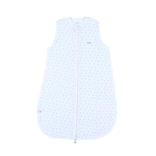 Noukie's - Gigoteuse bébé Eté - 70 cm - 1 à 6 Mois - Légère, Pratique, Ajustable - Grenouillère Mixte TOG < 1.0-100% Mousseline de Coton Bio - Sac de couchage Fleurs von Noukie's