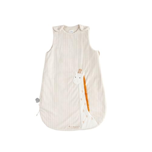 Noukie's NOUKIES - Gigoteuse bébé Hiver 1-6 Mois 70 cm - TOG 2 à 3,5 - Fermeture Zippée - Polyester/Coton - Beige Tiga von Noukie's