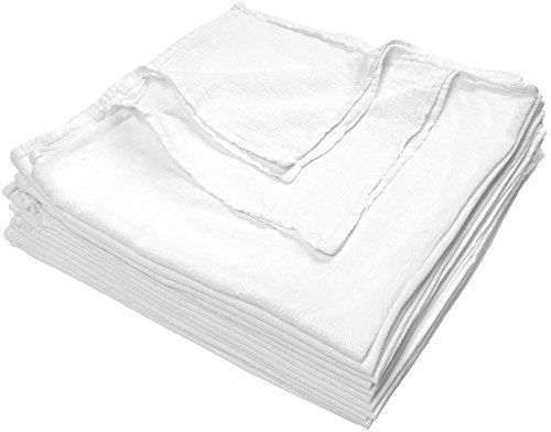 Nouvelle Legende Mehlsack-Geschirrtücher aus Baumwolle, 71,1 x 73,7 cm (12 Stück) von Nouvelle Legende