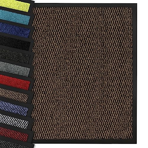 Nova Forma Schmutzfangmatte Star - Sauberlaufmatte für Eingangsbereiche - Klassische Fußmatte für innen und außen - Braun 40x60 cm Nova Forma Schmutzfangmatte Star - Sauberlaufmatte für Eingangsbereiche - Klassische Fußmatte für innen und außen - Braun 40x60 cm von Nova Forma