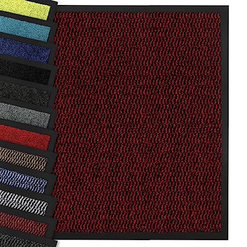 Nova Forma Schmutzfangmatte Star - Sauberlaufmatte für Eingangsbereiche - Klassische Fußmatte für innen und außen - Rot 40x60 cm Nova Forma Schmutzfangmatte Star - Sauberlaufmatte für Eingangsbereiche - Klassische Fußmatte für innen und außen - Rot 40x60 cm von Nova Forma