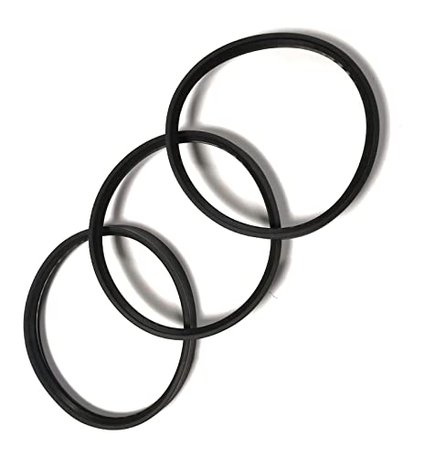 O-Ring Silikon-Dichtungsring für Pelletöfen und Rauchrohren (D100 mm H12) PZ3 von Nova Italf