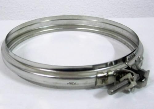 Schelle Kaminrohr Schelle Edelstahl (Ø 200 mm) von Nova italf