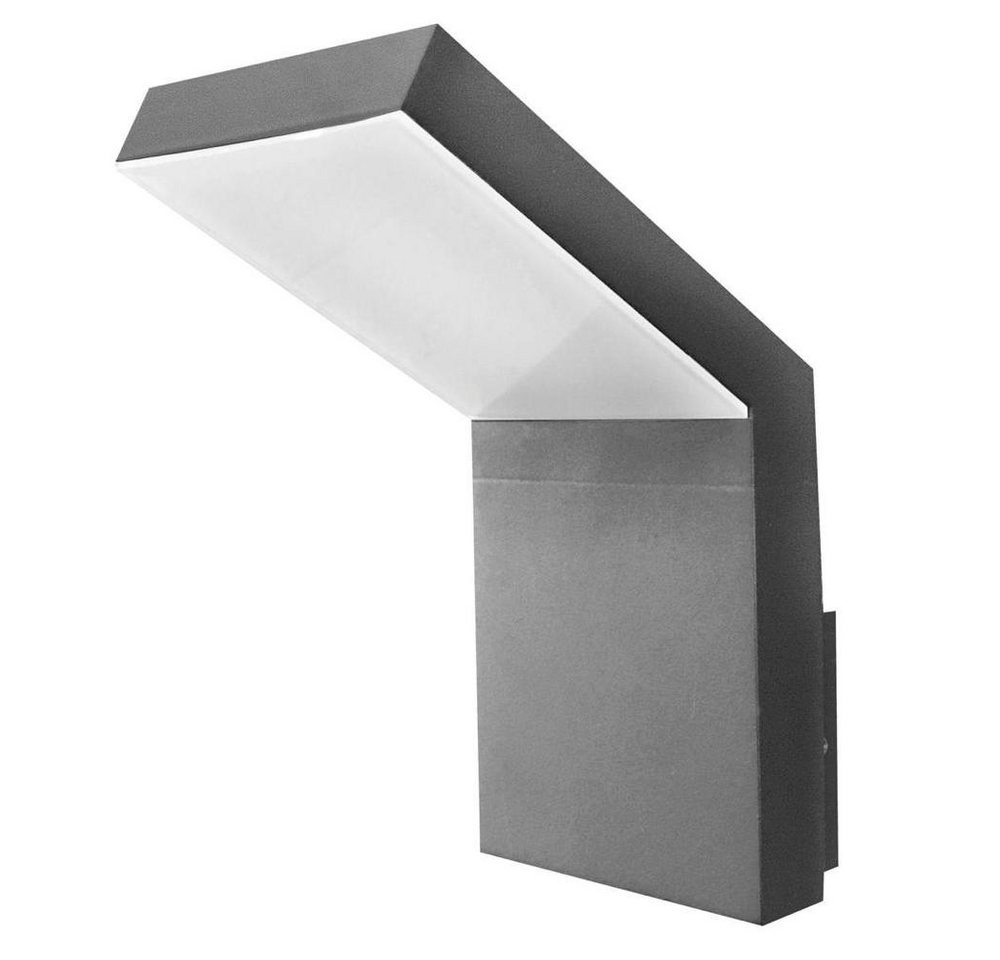 Nova Luce Außen-Wandleuchte LED Wandleuchte Park in Dunkelgrau 6W 350lm IP54, LED von Nova Luce