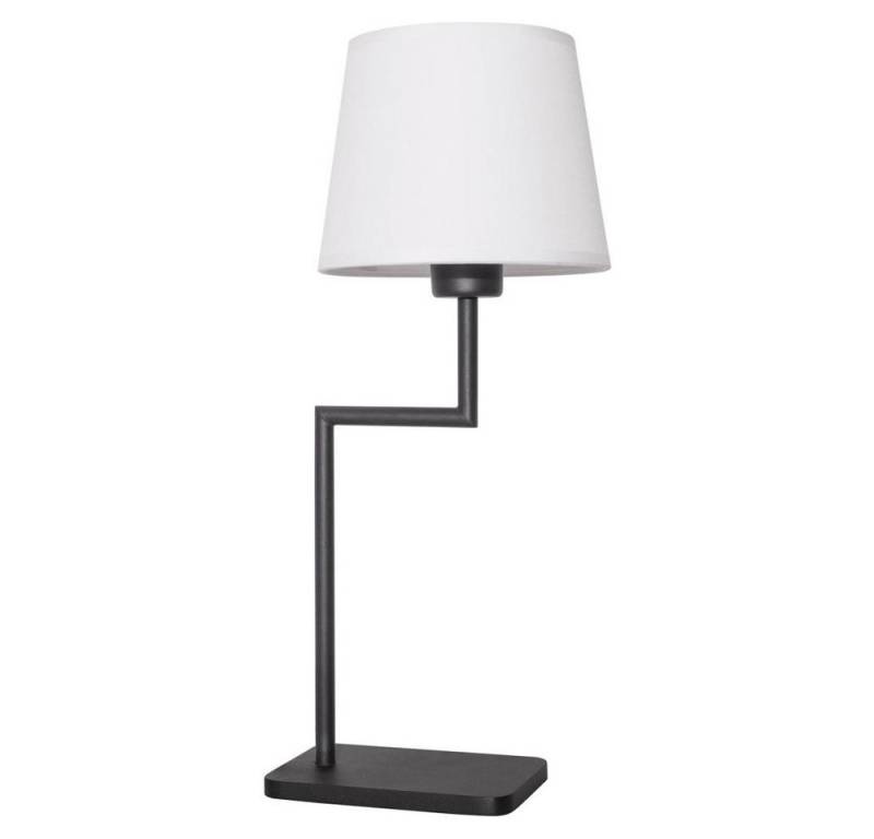 Nova Luce Tischleuchte Tischleuchte Savona in Schwarz-matt und Weiß E27 von Nova Luce