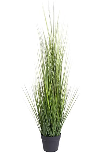 Nova-Nature künstliches Grasarrangement King Festuca im schwarzen Kunststofftopf (ca. 115 cm) von Nova-Nature