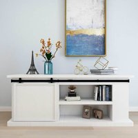 Maison Exclusive Mini Schiebetürbeschlag Set für Schranktüren von Nova