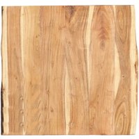Maison Exclusive Tischplatte Massivholz Akazie 58x(50-60)x3,8 cm von Nova