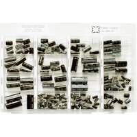 NOVA CCC-17 Elektrolyt-Kondensator Sortiment radial bedrahtet 16 V, 25 V, 35 V, 63V 20% 167 Teile von Nova