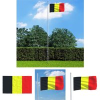The Living Store Belgienflagge 90x150 cm - Flaggen & Windsäcke The Living Store Belgienflagge 90x150 cm - Flaggen & Windsäcke von Nova