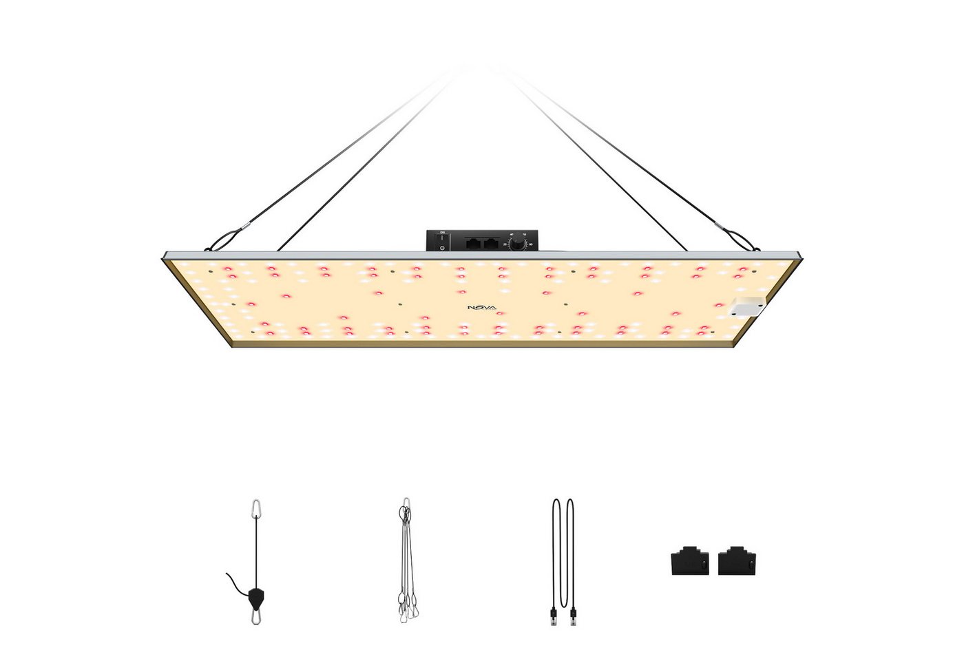 NovaGrove Pflanzenlampe NovaGrove Pflanzenlampe LED Grow Lampe Vollspektrum Dimmbar, LED fest integriert NovaGrove Pflanzenlampe NovaGrove Pflanzenlampe LED Grow Lampe Vollspektrum Dimmbar, LED fest integriert von NovaGrove