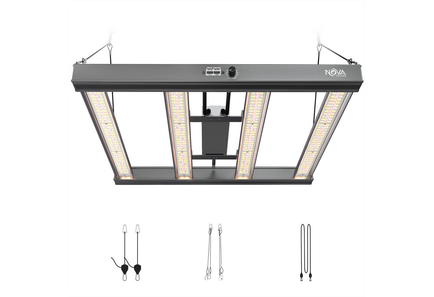 NovaGrove Pflanzenlampe NovaGrove Pflanzenlampe LED Grow Lampe Vollspektrum IR Dimmbar, LED fest integriert, Light mit Dimmbar & Daisy Chain, PR32/24/15 NovaGrove Pflanzenlampe NovaGrove Pflanzenlampe LED Grow Lampe Vollspektrum IR Dimmbar, LED fest integriert, Light mit Dimmbar & Daisy Chain, PR32/24/15 von NovaGrove