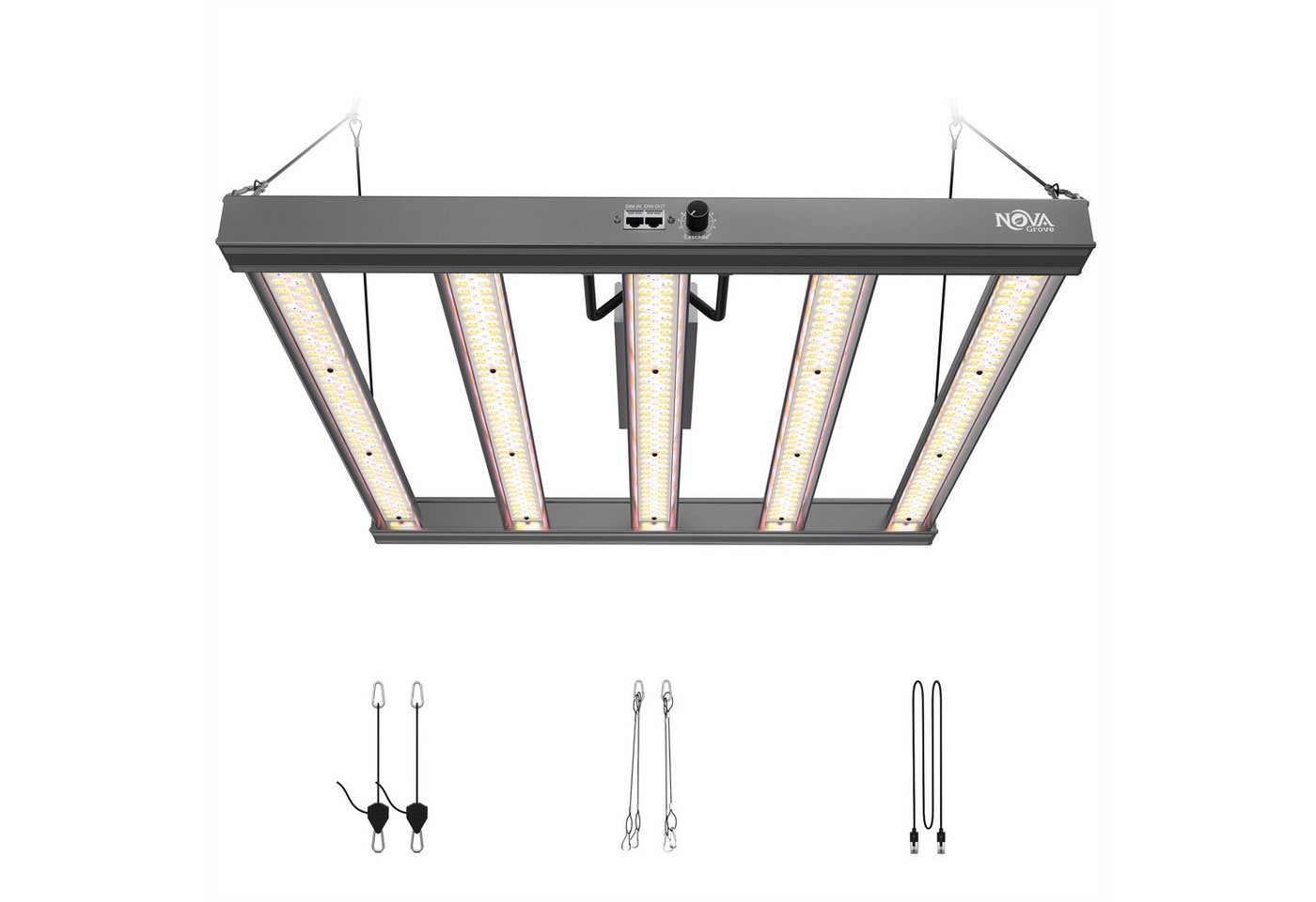 NovaGrove Pflanzenlampe NovaGrove Pflanzenlampe LED Grow Lampe Vollspektrum IR Dimmbar, LED fest integriert, Light mit Dimmbar & Daisy Chain, PR32/24/15 NovaGrove Pflanzenlampe NovaGrove Pflanzenlampe LED Grow Lampe Vollspektrum IR Dimmbar, LED fest integriert, Light mit Dimmbar & Daisy Chain, PR32/24/15 von NovaGrove