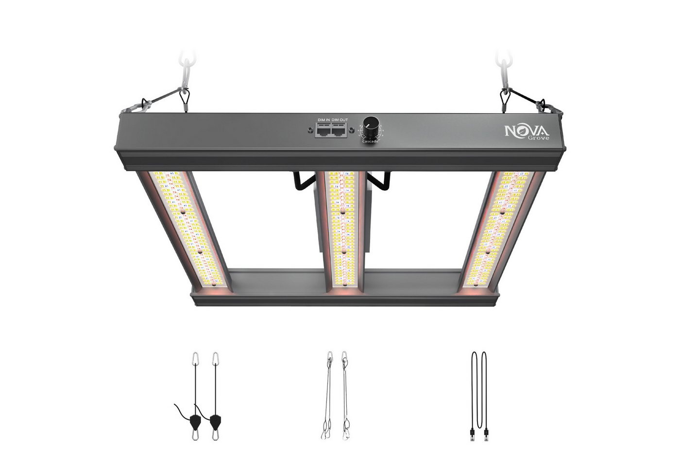 NovaGrove Pflanzenlampe NovaGrove Pflanzenlampe LED Grow Lampe Vollspektrum IR Dimmbar, LED fest integriert, Light mit Dimmbar & Daisy Chain, PR32/24/15 NovaGrove Pflanzenlampe NovaGrove Pflanzenlampe LED Grow Lampe Vollspektrum IR Dimmbar, LED fest integriert, Light mit Dimmbar & Daisy Chain, PR32/24/15 von NovaGrove
