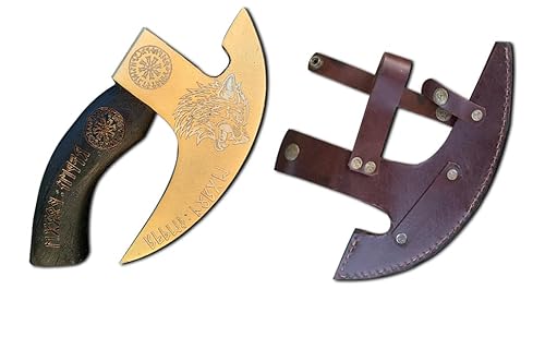 “Novahaven Fenrir’s Fury Gold Pizza Cutter Axe – Unleash the Savage Precision of the Wolf! Dominate Every Slice with Unmatched Power – A Legendary Tool for Elite Chefs, Pizza Warriors, and True Viking “Novahaven Fenrir’s Fury Gold Pizza Cutter Axe – Unleash the Savage Precision of the Wolf! Dominate Every Slice with Unmatched Power – A Legendary Tool for Elite Chefs, Pizza Warriors, and True Viking von Novahaven