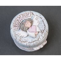 Andenken-Box Schmuck-Box Für Mädchen Treasury Box Fee Zahn Weihnachten Vorabend Geheimnisse Memory Custom von NovakJoySculpture
