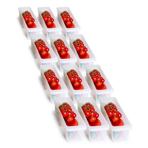 Novaliv 12x Kühlschrank Organizer 30,5 x 7,5 x 8 cm BPA-frei Ordnung Made in Germany Leicht Reinigen Lebensmittelecht Aufbewahrung für Küche Haushalt Spühlmaschinenfest Ordnungssystem Kühlschrank Novaliv 12x Kühlschrank Organizer 30,5 x 7,5 x 8 cm BPA-frei Ordnung Made in Germany Leicht Reinigen Lebensmittelecht Aufbewahrung für Küche Haushalt Spühlmaschinenfest Ordnungssystem Kühlschrank von Novaliv