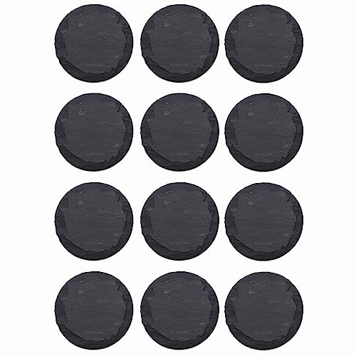 Novaliv 18x Schieferplatten I rund I 33x0,5 cm I Sushi Deko Servierplatten lang Schieferplatten Untersetzer Tischplatz Kerzenteller Novaliv 18x Schieferplatten I rund I 33x0,5 cm I Sushi Deko Servierplatten lang Schieferplatten Untersetzer Tischplatz Kerzenteller von Novaliv