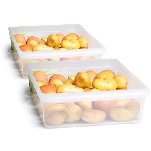 Novaliv 2X Kühlschrank Organizer 30,5 x 7,5 x 22 cm BPA-frei Küchenordnung Made in Germany Organizer durchsichtig Lebensmittelecht Aufbewahrung für Küche Waschküche Ordnungssystem Kühlschrankfach Novaliv 2X Kühlschrank Organizer 30,5 x 7,5 x 22 cm BPA-frei Küchenordnung Made in Germany Organizer durchsichtig Lebensmittelecht Aufbewahrung für Küche Waschküche Ordnungssystem Kühlschrankfach von Novaliv