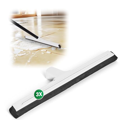 Novaliv 3X Wasserschieber Bodenabzieher Kunststoff 43 cm Dusche Terasse Auto Abzieher Fenster Profi Wasserschieber Fensterabzieher Abzieher Gummilippe Badabzieher DuscheXXL Wasserabzieher Novaliv 3X Wasserschieber Bodenabzieher Kunststoff 43 cm Dusche Terasse Auto Abzieher Fenster Profi Wasserschieber Fensterabzieher Abzieher Gummilippe Badabzieher DuscheXXL Wasserabzieher von Novaliv