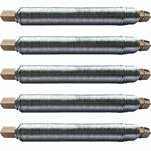 Novaliv 5X Aluminiumdraht Ø 0,65mm I Metalldraht Silber I Alu Draht zum Basteln Blumendraht Metalldraht Biegedraht Basteldraht Schmuckdraht Novaliv 5X Aluminiumdraht Ø 0,65mm I Metalldraht Silber I Alu Draht zum Basteln Blumendraht Metalldraht Biegedraht Basteldraht Schmuckdraht von Novaliv