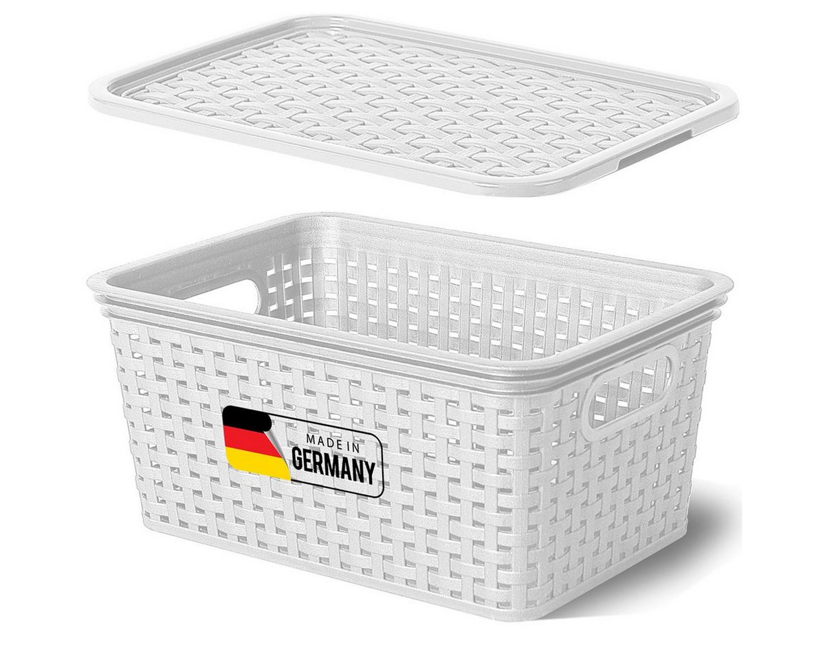 Novaliv Aufbewahrungsbox - (1 St), 1x Aufbewahrungsbox, 1x Kunststoffdeckel von Novaliv