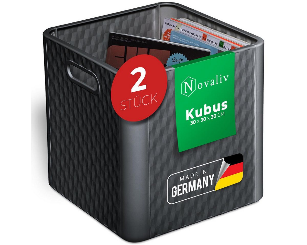 Novaliv Aufbewahrungsbox - (2 St), Aufbewahrungsbox von Novaliv