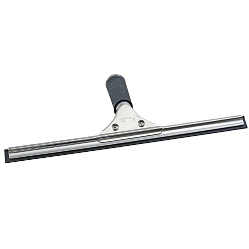 Novaliv Fensterabzieher Profi 45 cm Fensterreiniger Edelstahl mit auswechselbaren Gummilippe Fensterlippe Fensterreinigung Abzieher Fenster Fensterputzer Fensterwischer Duschabzieher Novaliv Fensterabzieher Profi 45 cm Fensterreiniger Edelstahl mit auswechselbaren Gummilippe Fensterlippe Fensterreinigung Abzieher Fenster Fensterputzer Fensterwischer Duschabzieher von Novaliv