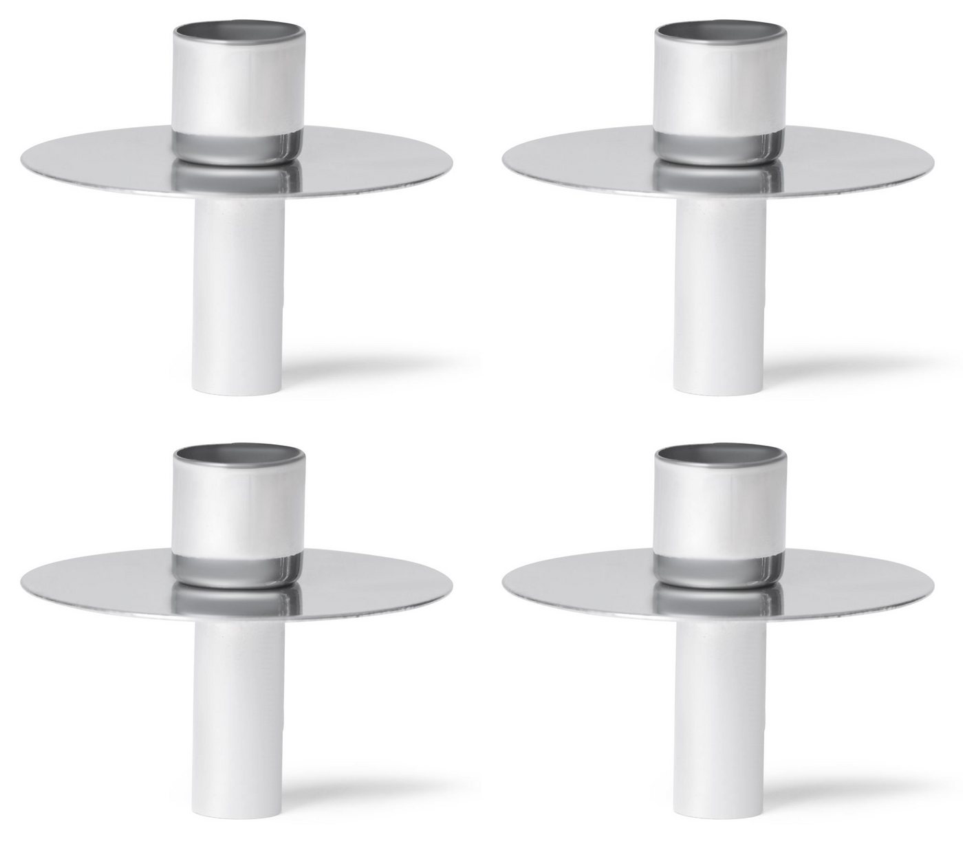Novaliv Standkerzenhalter - (4 St), Stabkerzenhalter von Novaliv