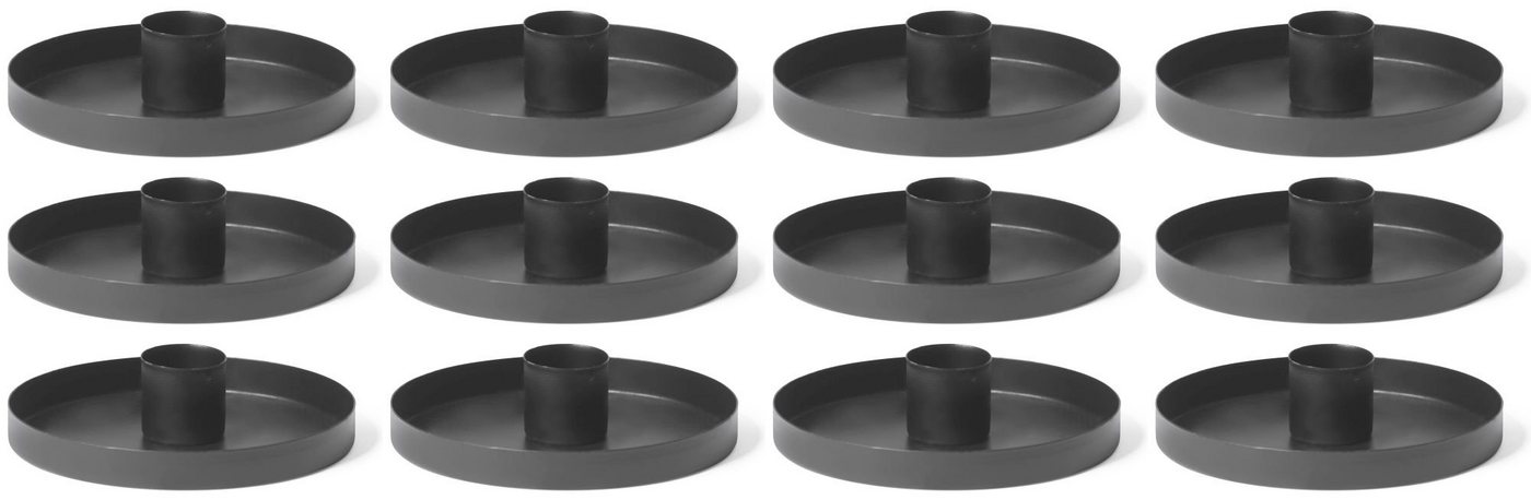 Novaliv Standkerzenhalter - (Spar-Set, 12 St), Stabkerzenhalter von Novaliv